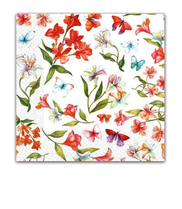 "Flower Happy Nature" 20 salvetes 33x33 cm