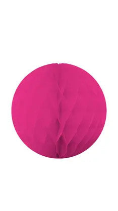 Krāsaina fuksijas krāsas piekaramā dekorācija 15 cm