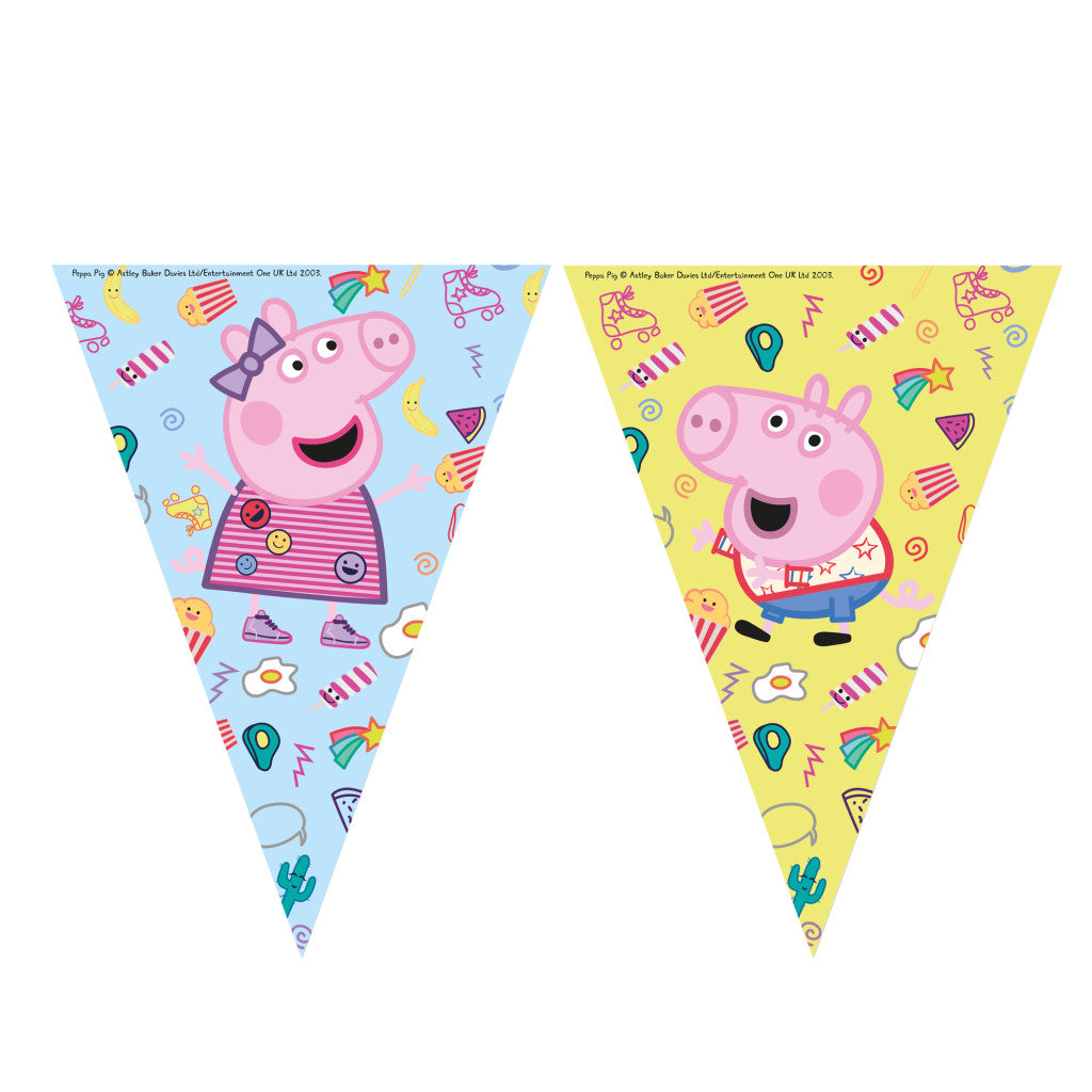 Peppa Pig Messy Play karogu virtene 2,3 m