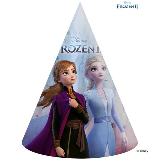 Disney Frozen Leaf ballīšu cepures, papīra cepures, 6 gab.