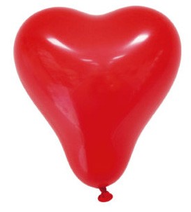 Sirds formas baloni, 8 gab. 25 cm