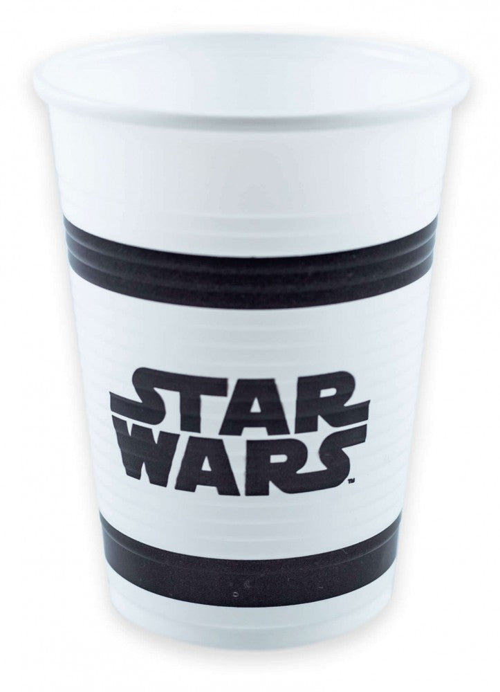 Zvaigžņu karu kareivji plastmasas krūzīšu komplekts, 8 gab., 200 ml