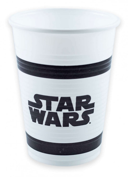 Zvaigžņu karu kareivji plastmasas krūzīšu komplekts, 8 gab., 200 ml