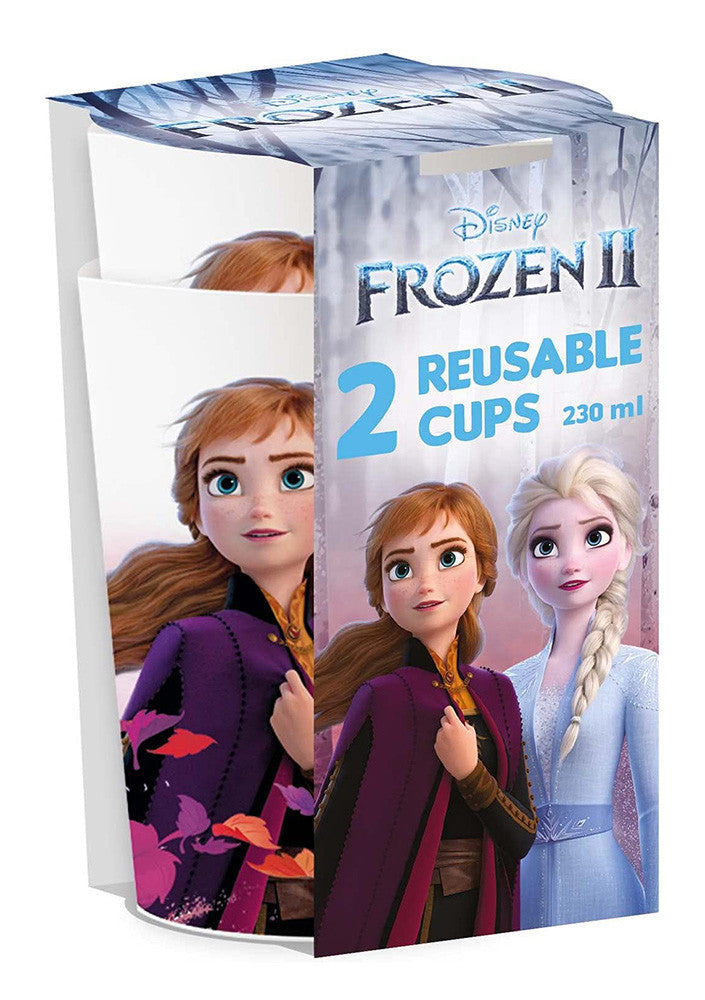 Disney Frozen Leaf plastmasas krūzīšu komplekts, 2 gab., 230 ml