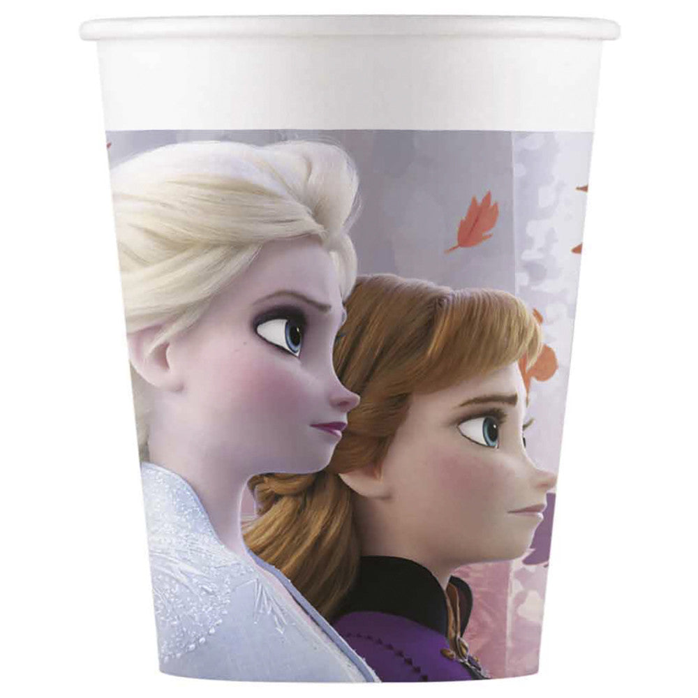 Disney Frozen Leaf papīra krūzītes 8 gab. 200 ml FSC