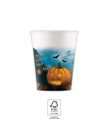Halloween Sensations papīra krūzītes 8 gab. 200 ml FSC