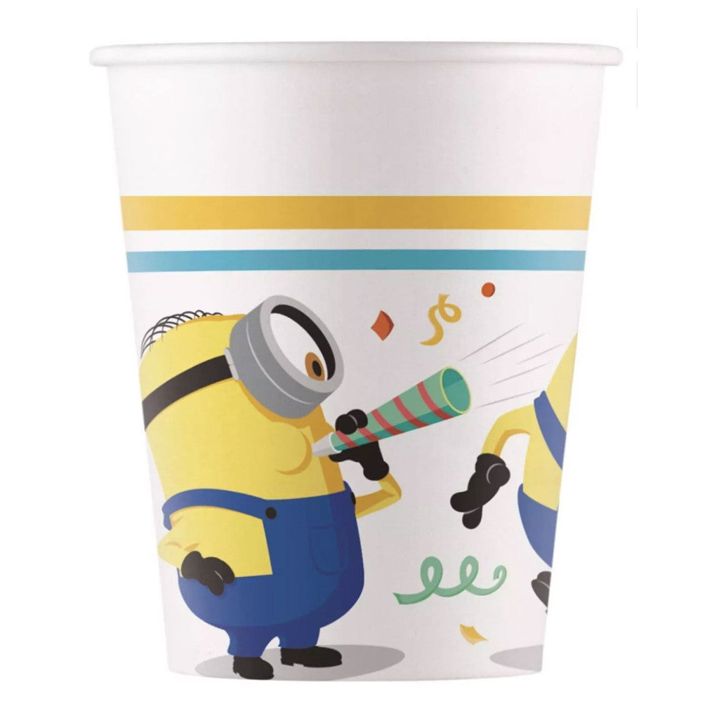 Minions The Rise of Gru papīra krūzītes 8 gab. 200 ml FSC