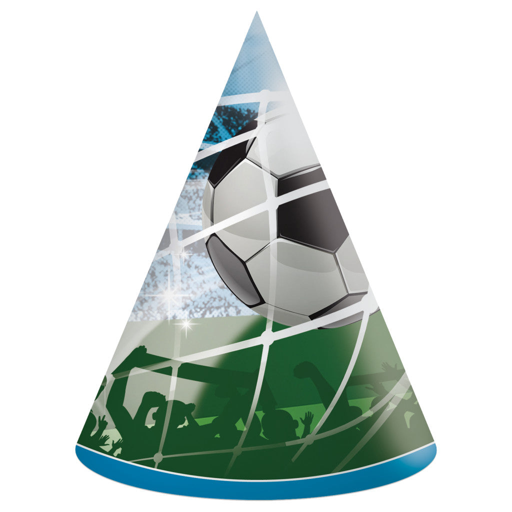 Futbola fanu ballīšu cepures, shako 6 gab. FSC