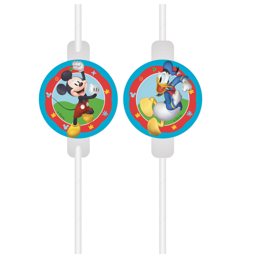 Disney Mickey Rock the House papīra salmiņu komplekts, 4 gab. FSC