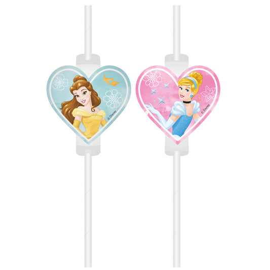 Disney Princess “Live Your Story” papīra salmiņu komplekts, 4 gab. FSC