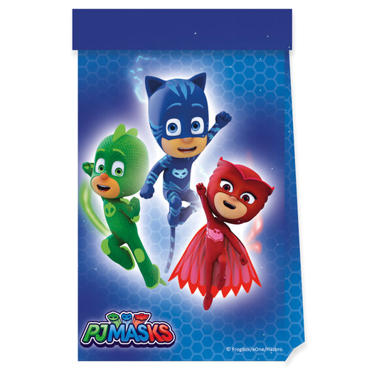 PJ Masks Trio 4 gab. papīra maisiņi FSC