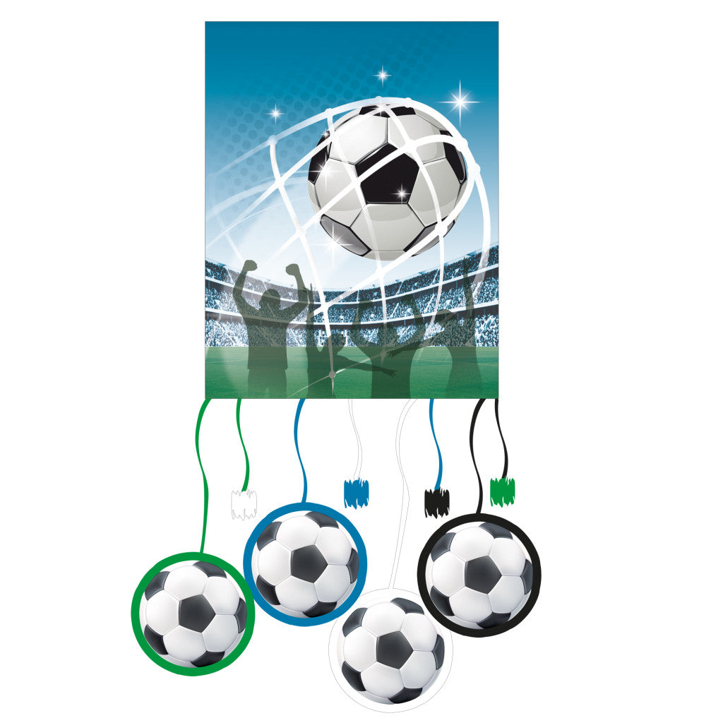 Futbola līdzjutēji piñata