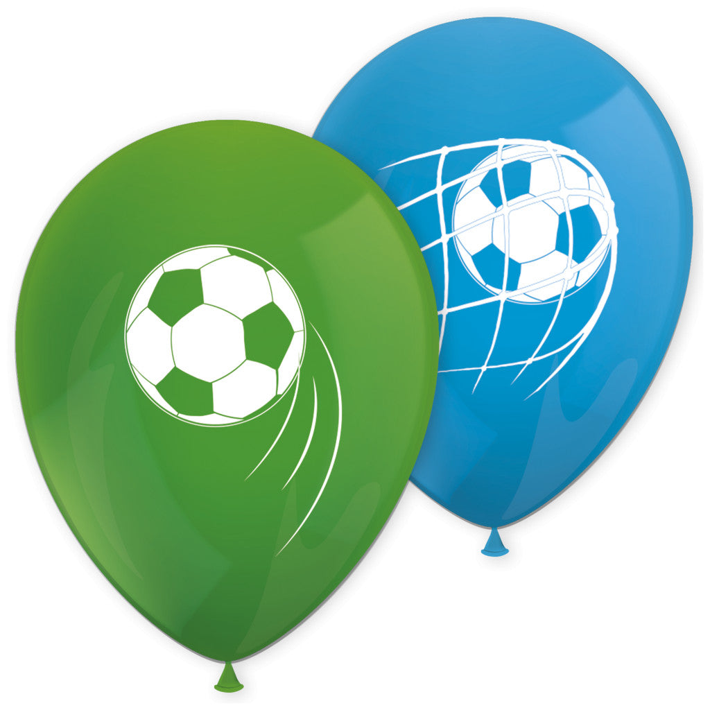Futbola līdzjutēju balons, 8 gabali