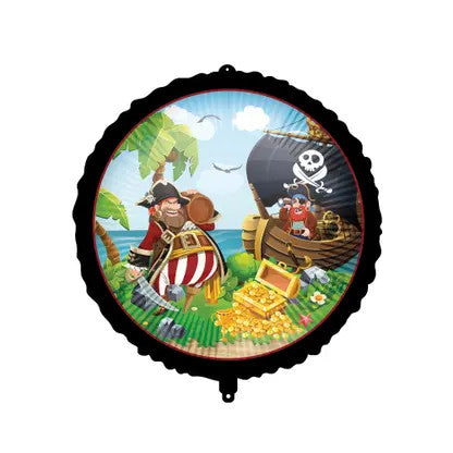 Folijas balons "Pirātu sala" 46 cm