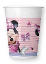 Disney Minnie Junior plastmasas krūzītes 8 gab. 200 ml