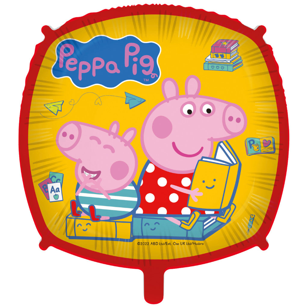 Peppa Pig Messy Play folijas balons 46 cm