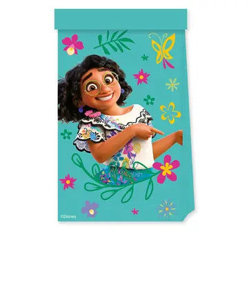 Disney Encanto ziedu papīra maisiņi 4 gab. FSC