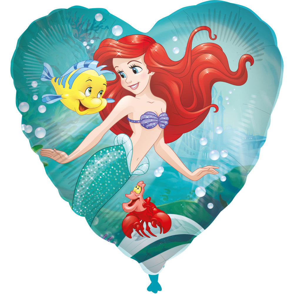 Disney princeses Ariel Curious folijas balons 46 cm