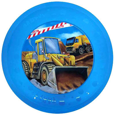 Construction Grabber mikro augstākās kvalitātes plastmasas pusdienu šķīvis 21 cm