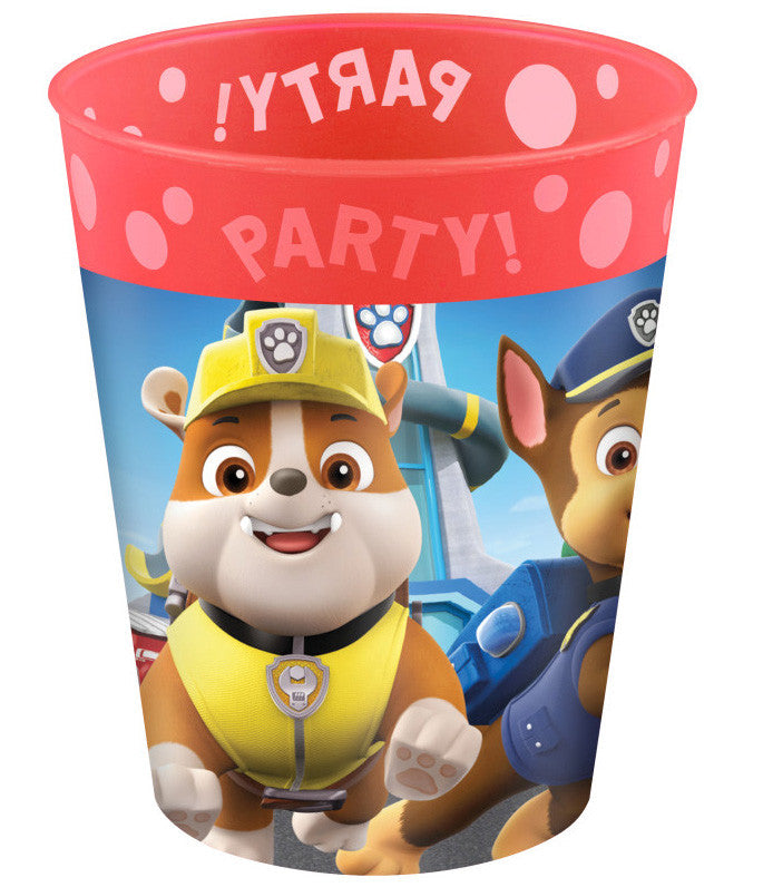 Ķepu patruļas glābšanas varoņu mikro premium plastmasas krūzīte 250 ml