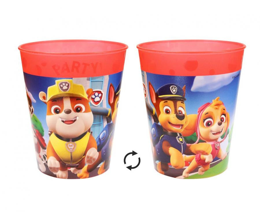 Ķepu patruļas glābšanas varoņu mikro premium plastmasas krūzīte 250 ml