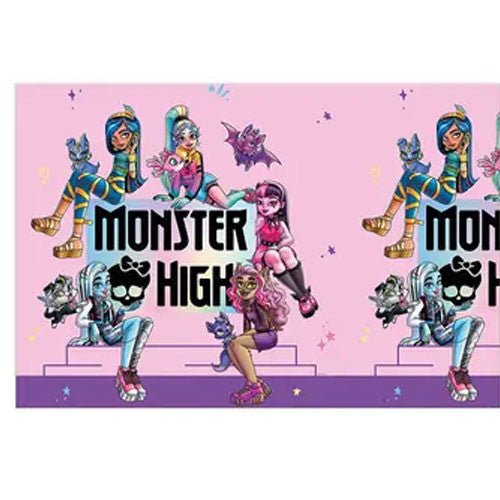 Monster High Friends plastmasas galdauts 120x180 cm
