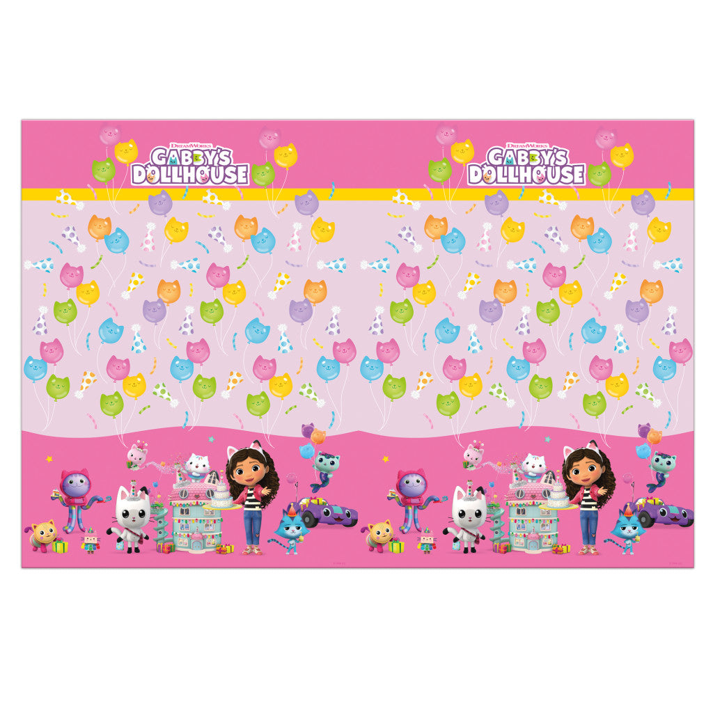 Gabby's Dollhouse Friends plastmasas galdauts 120x180 cm