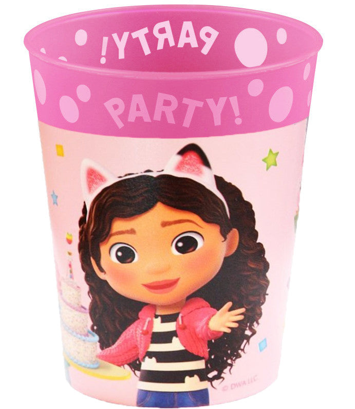 Gabby's Dollhouse Friends mikro premium plastmasas krūzīte 250 ml