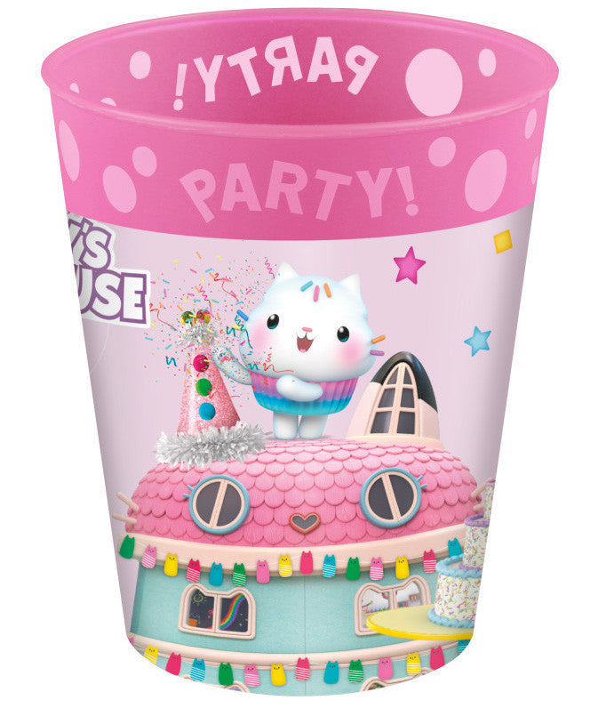 Gabby's Dollhouse Friends mikro premium plastmasas krūzīte 250 ml