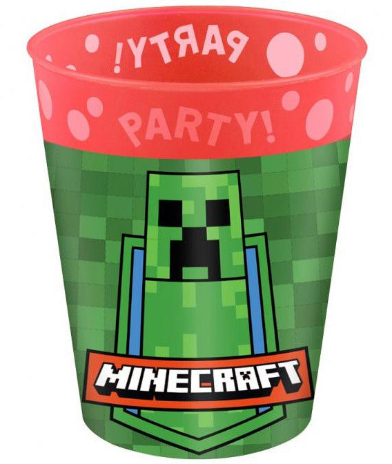 Minecraft mikro premium plastmasas krūzīte 250 ml