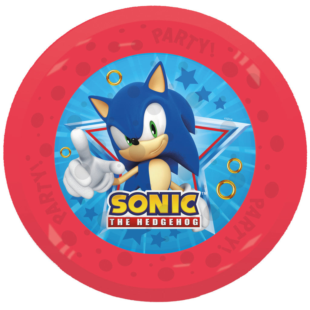 Sonic the Hedgehog Sega Sonic the Hedgehog mikro premium plastmasas šķīvis 21 cm