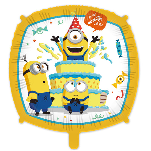 Minions kūkas folijas balons 46 cm