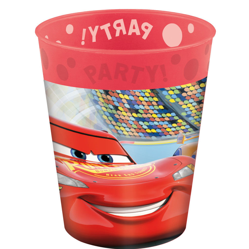 Disney Cars Arena Race mikro premium plastmasas krūzīte 250 ml