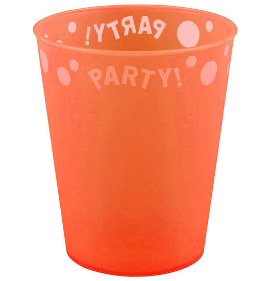 Party Orange Micro Premium plastmasas krūzīte 250 ml