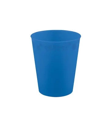 Ballīšu spilgti zila mikro augstākās kvalitātes plastmasas krūzīte 250 ml