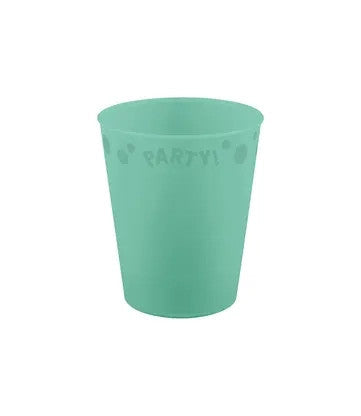 Party Pastel Mint Green mikro premium plastmasas krūzīte 250 ml