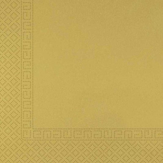 Krāsainas vienkrāsainas zelta salvetes 20 gab. 33x33 cm FSC