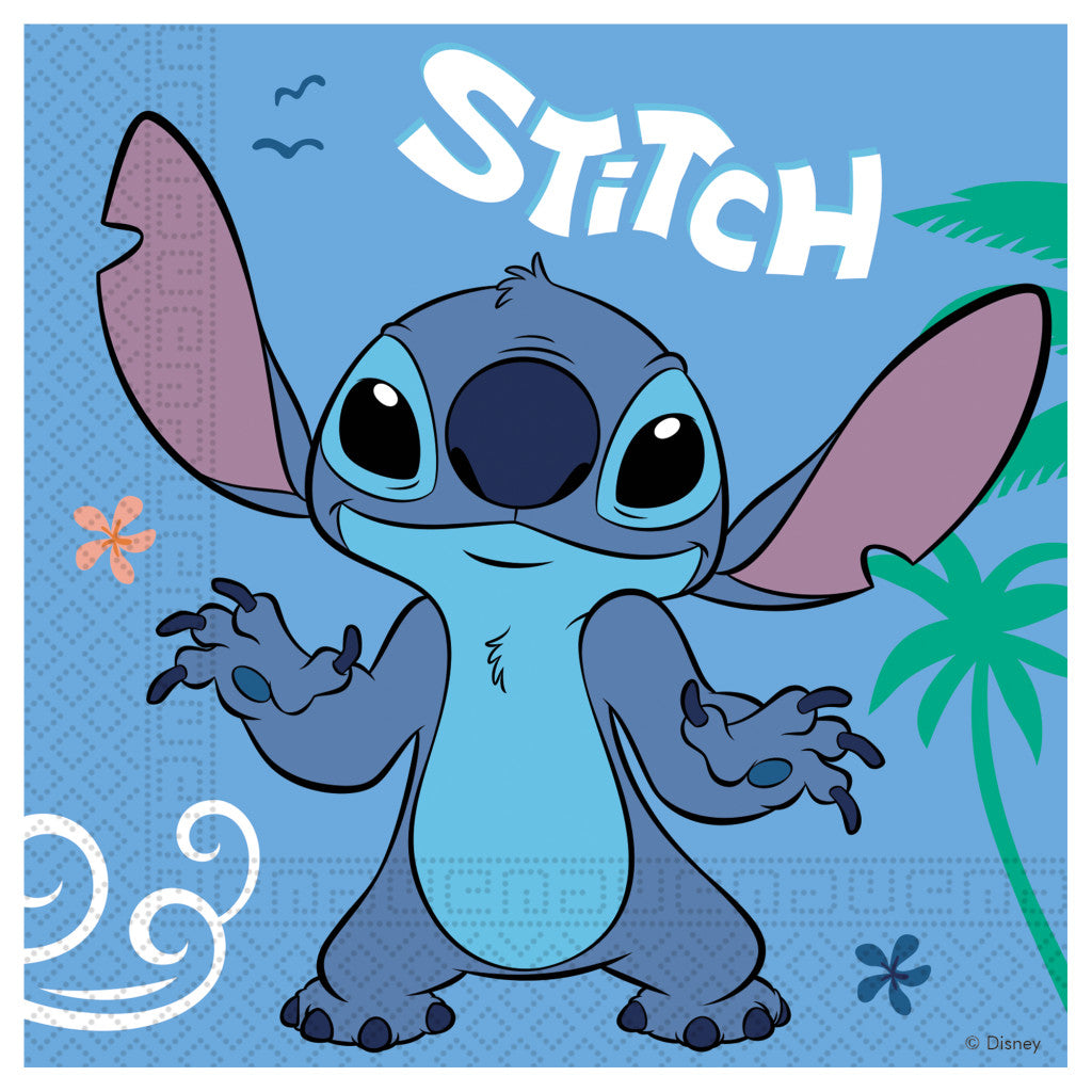 Disney Lilo un Stitch eņģeļu salvetes 20 gab. 33x33 cm FSC