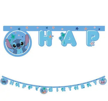 Disney Lilo un Stitch eņģeļa dzimšanas dienas laimīgās dienas zīme FSC 2 m