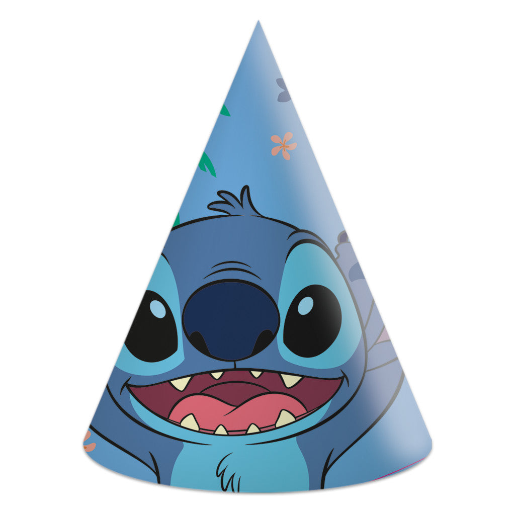 Disney Lilo un Stitch eņģeļu ballīšu cepures, čako 6 gab. FSC