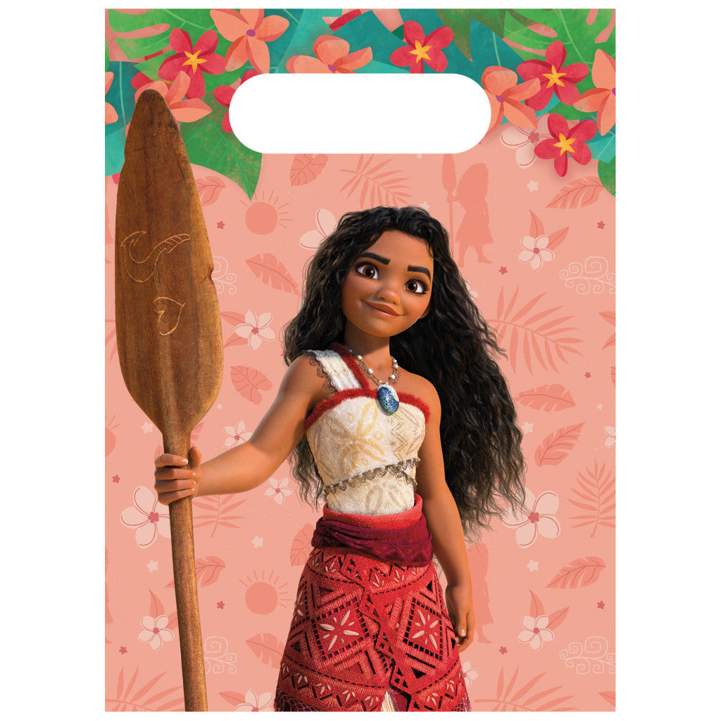 Disney Vaiana Sailing Spirit papīra dāvanu maisiņu komplekts (4 gab.)