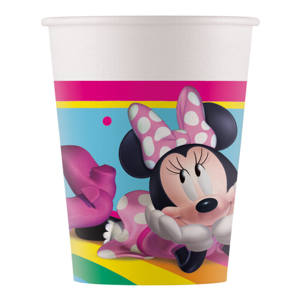 Disney Minnie Makes Me Smile papīra krūzītes 8 gab. 200 ml FSC
