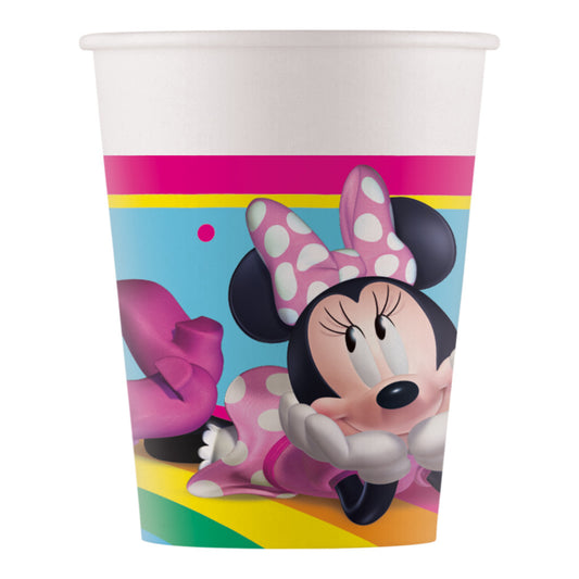 Disney Minnie Makes Me Smile papīra krūzītes 8 gab. 200 ml FSC