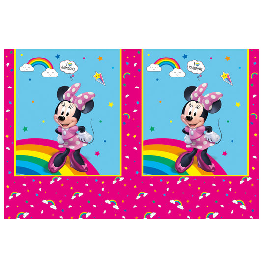 Disney Minnie Makes Me Smile plastmasas galdauts 120x180 cm