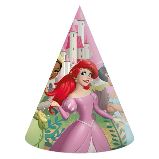 Disney Princess Create Your World ballīšu cepures, 6 gab. FSC
