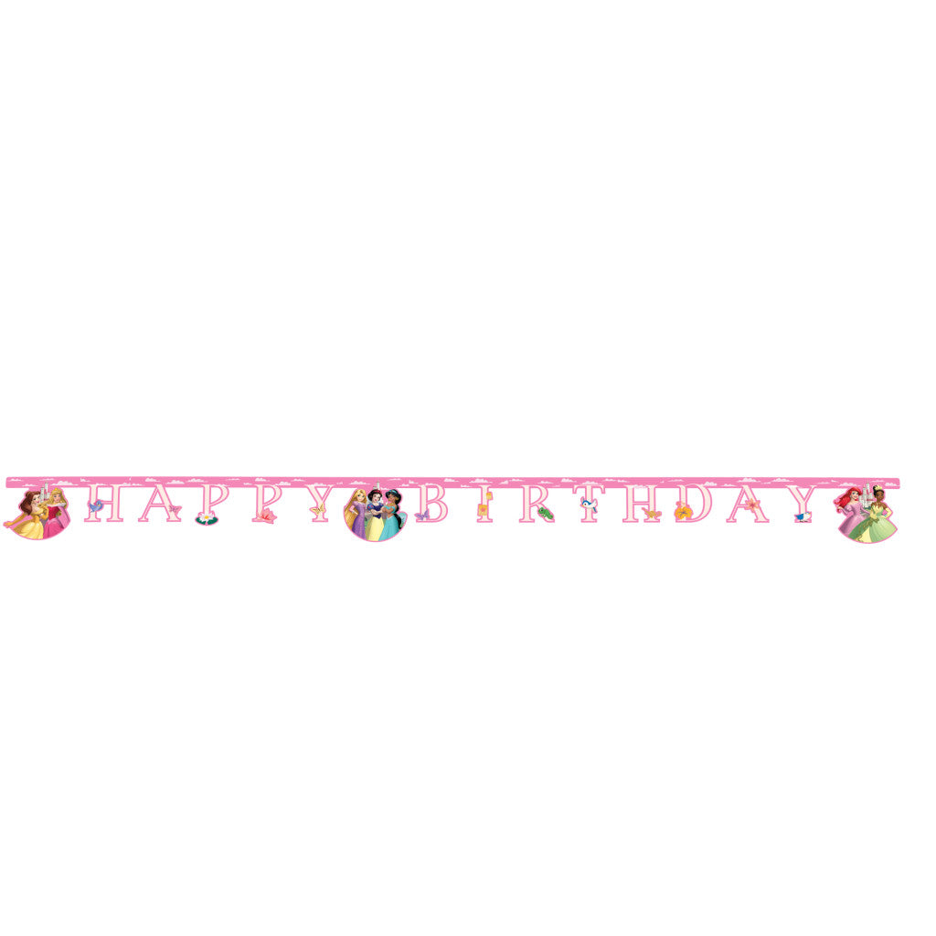 Disney Princess Create Your World dzimšanas dienas baneris FSC 2 m