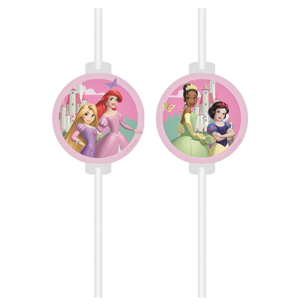 Disney Princess Create Your World papīra salmiņu komplekts, 4 gab. FSC