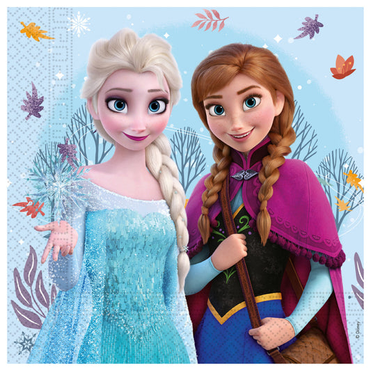 Disney Frozen Idyllic Wonder salvetes 20 gab. 33x33 cm FSC