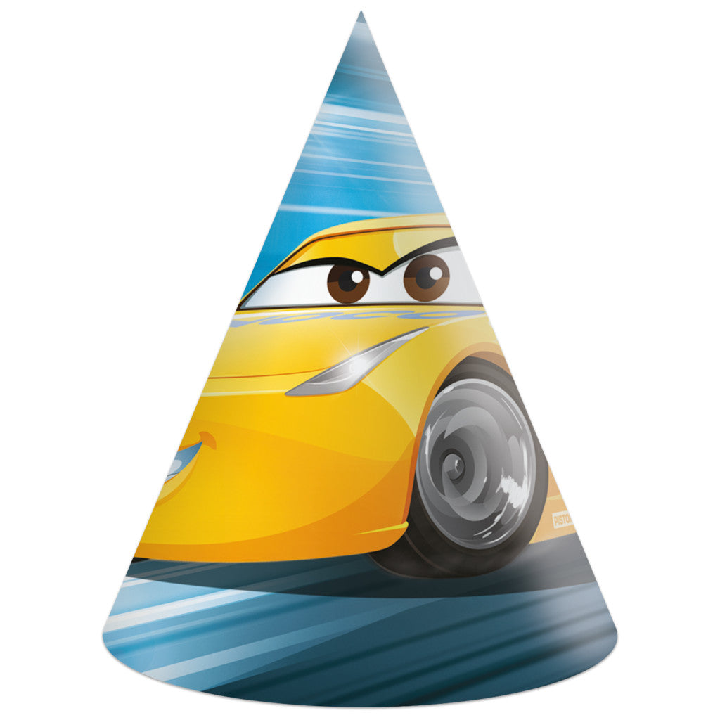 Disney Cars Uzvara ir mana ballīšu cepure, divkornusa, 6 gab. FSC