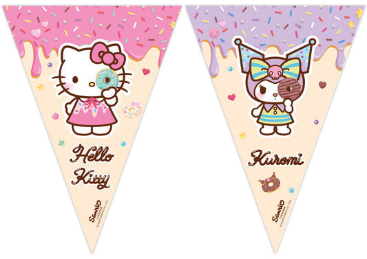 Hello Kitty Kuromi karoga virtene FSC 2,3 m